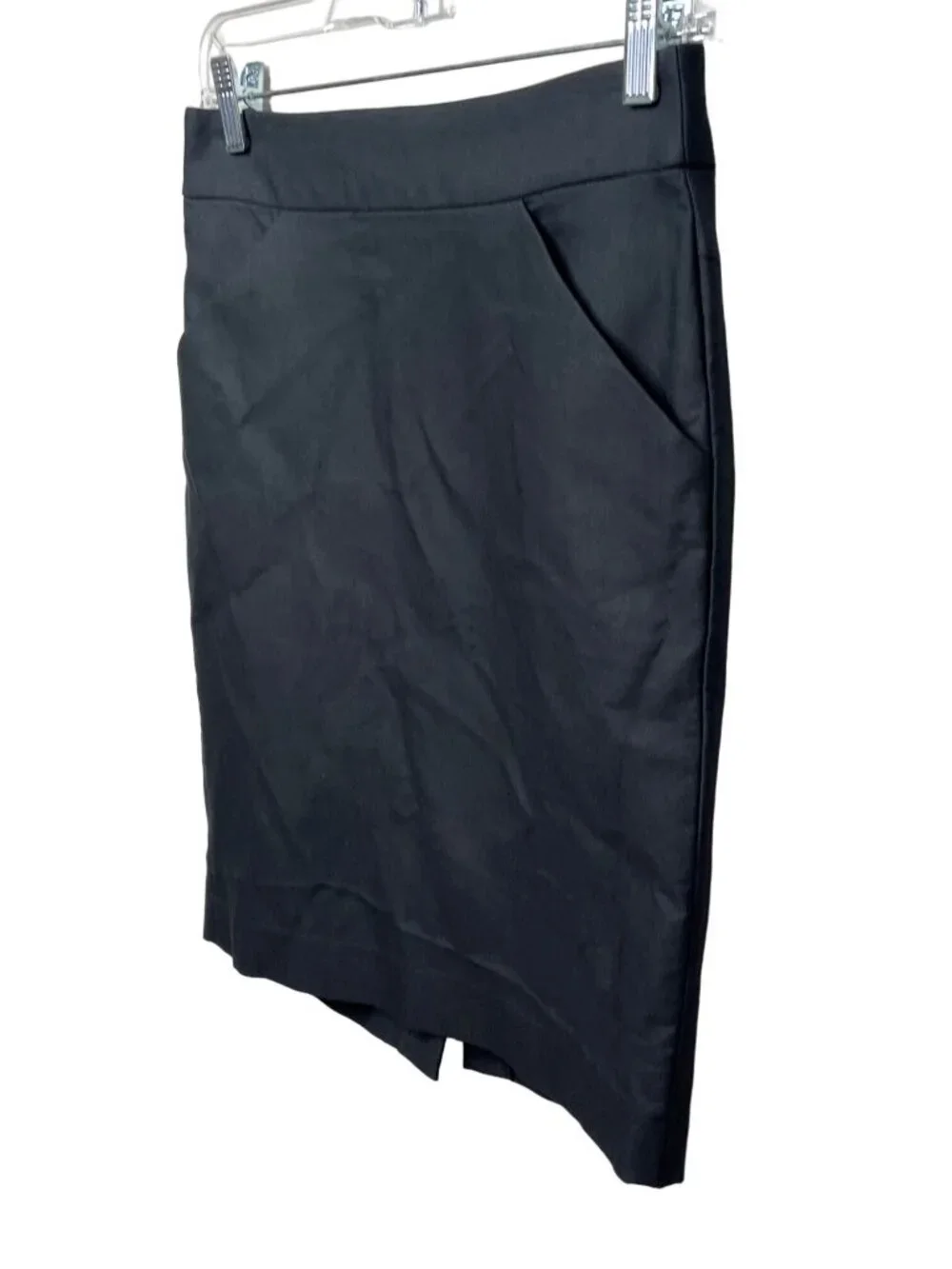 J.Crew Black Cotton Pencil Skirt Women’s 0 XS Classic Career